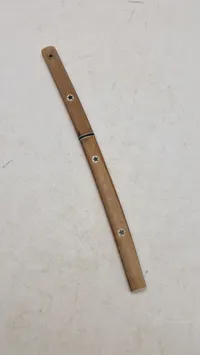Veludført brevåbner som katana
