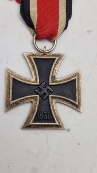E.K. 2 med Hersteller 44, Jacob Bengel, Oberstein. Originalt