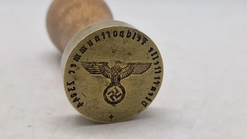 Tysk feltpoststempel, originalt WW2