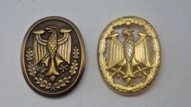 Bundeswehr mærker, originale