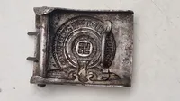 Waffen-SS bæltespænde, RZM 36/42 Overhoff & Cie. Originalt