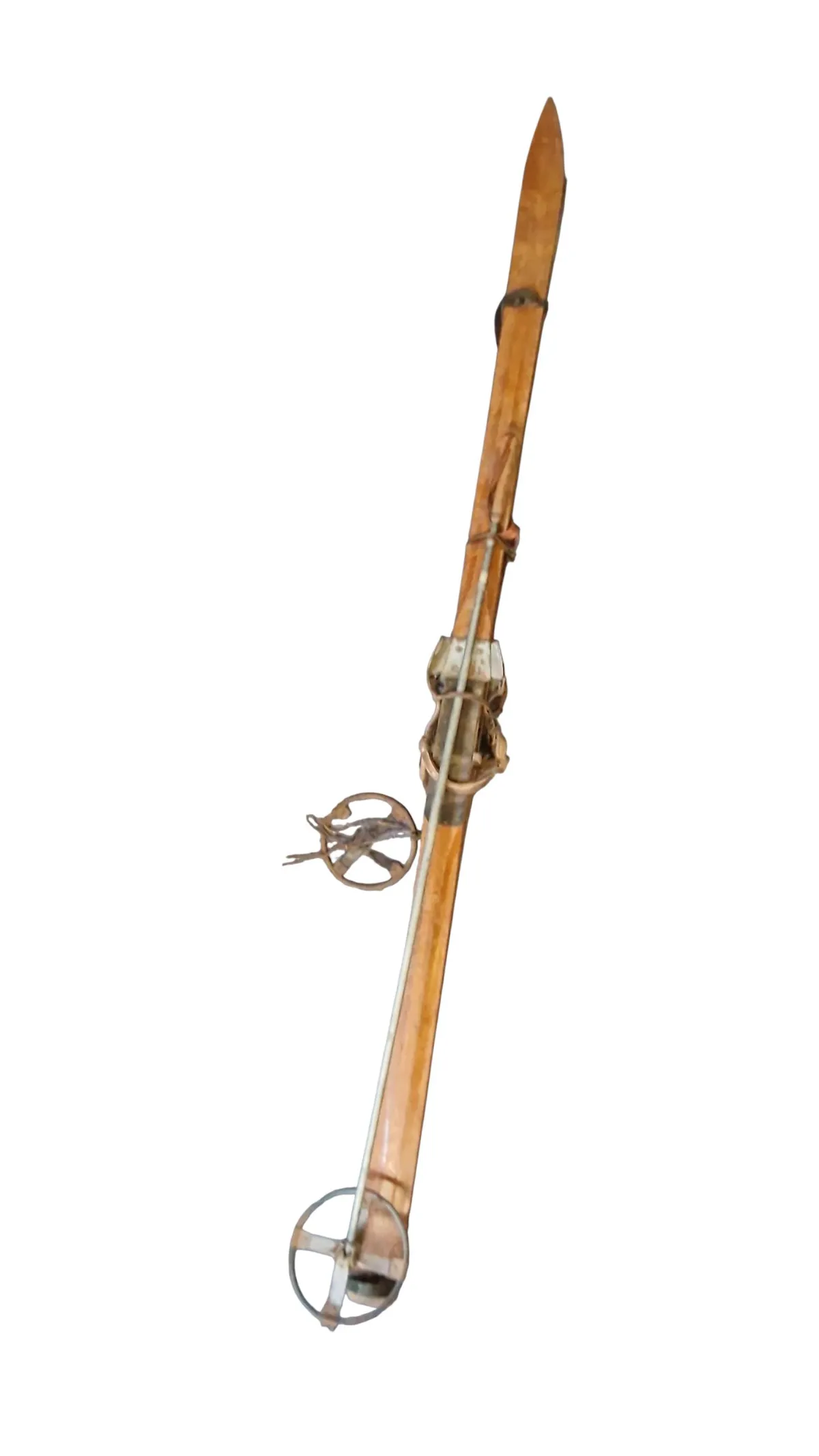 Militær Ski anvendt af den danske brigade i Sverige WW2 . Skal afhentes i Vordingborg