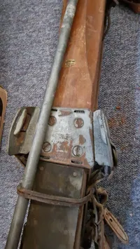 Militær Ski anvendt af den danske brigade i Sverige WW2 . Skal afhentes i Vordingborg