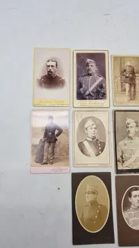 Samling militære fotos, originale