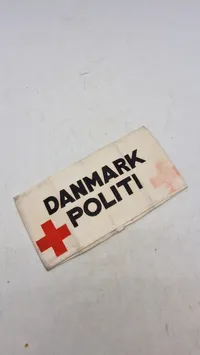 Dansk politi armbind fra ww2 Nedkastet , original
