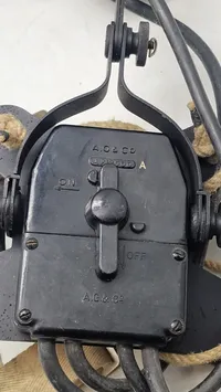 Headset/telecom udstyr, ww2. Originale