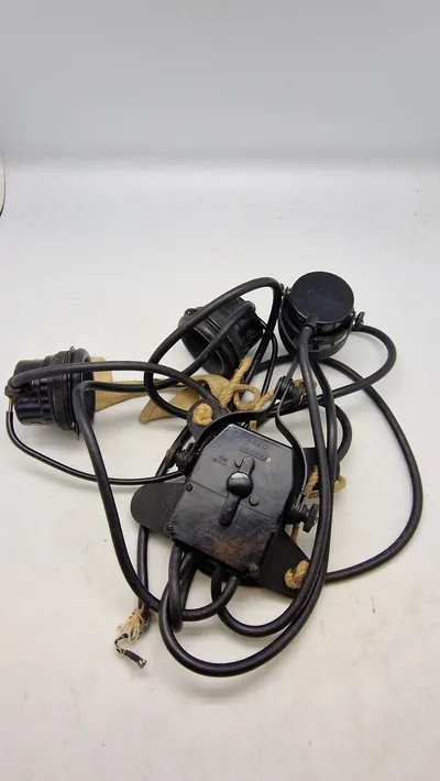 Samling Telecom udstyr ww2, originalt