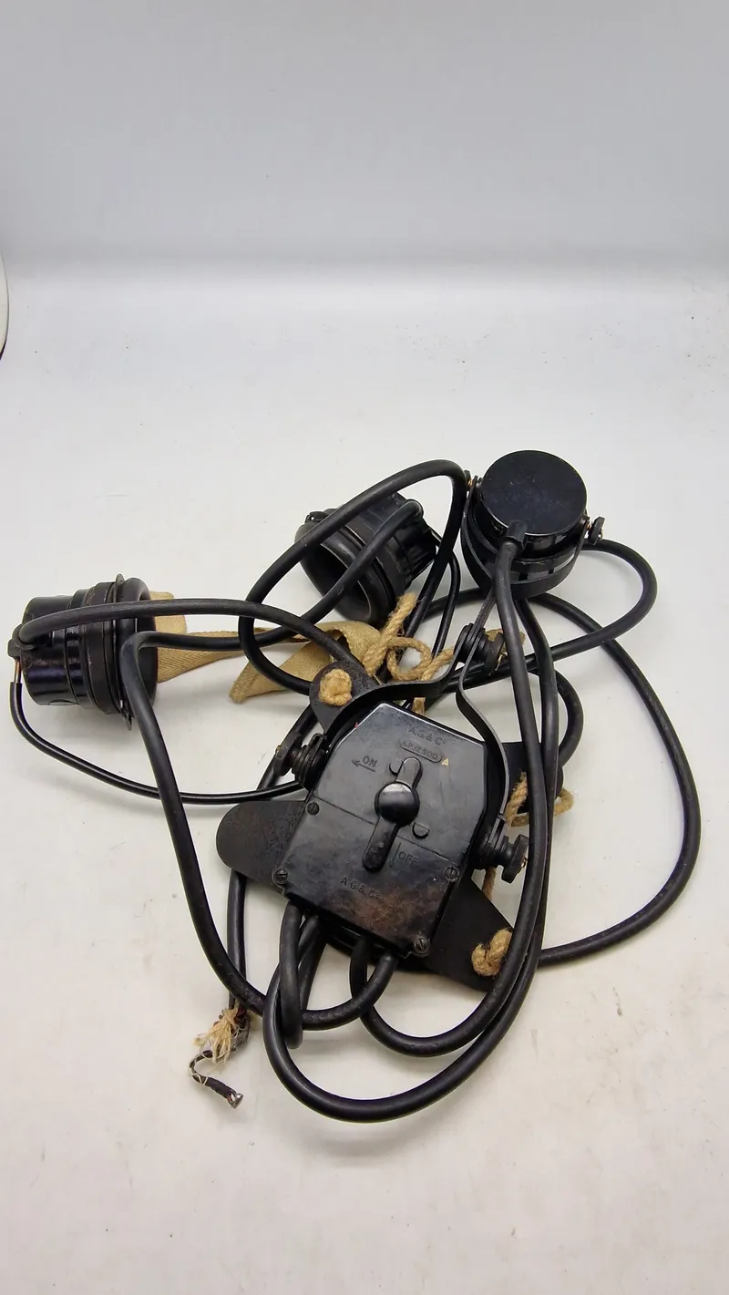 Samling Telecom udstyr ww2, originalt