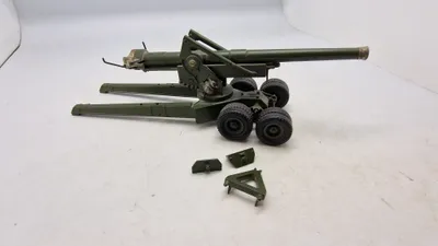 Legetøjskanon forstillende 155 mm “Long Tom”