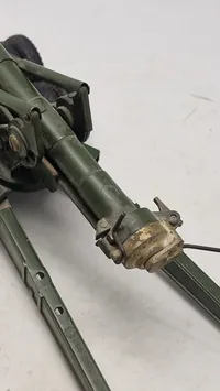 Legetøjskanon forstillende 155 mm “Long Tom”