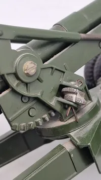 Legetøjskanon forstillende 155 mm “Long Tom”