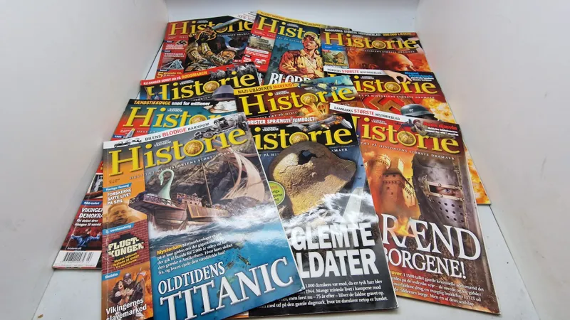 Samling historie blade