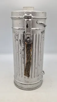 Tysk ww2 gasmaske hylster, omdannet til sparrebøsse