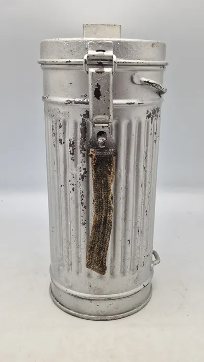 Tysk ww2 gasmaske hylster, omdannet til sparrebøsse