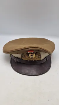 Dansk M/23 kasket, navngiven, original