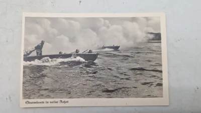 Tysk ww2 postkort, originalt