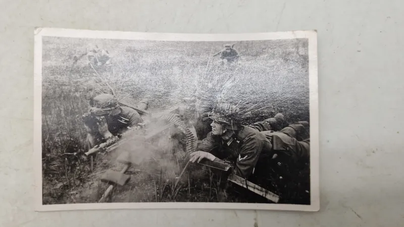 Tysk ww2 postkort, originalt