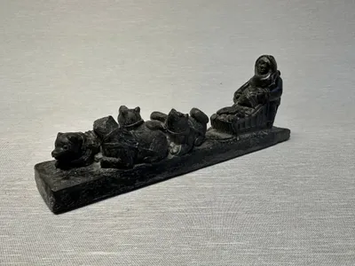Grønlandica figur af fedtsten