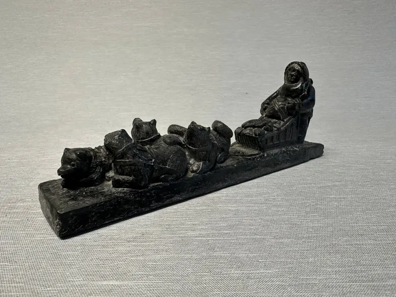 Grønlandica figur af fedtsten