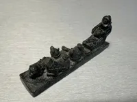 Grønlandica figur af fedtsten