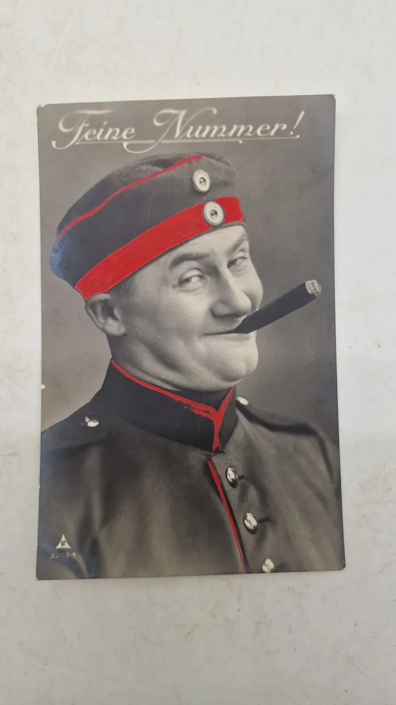 Tysk ww1 postkort, originalt