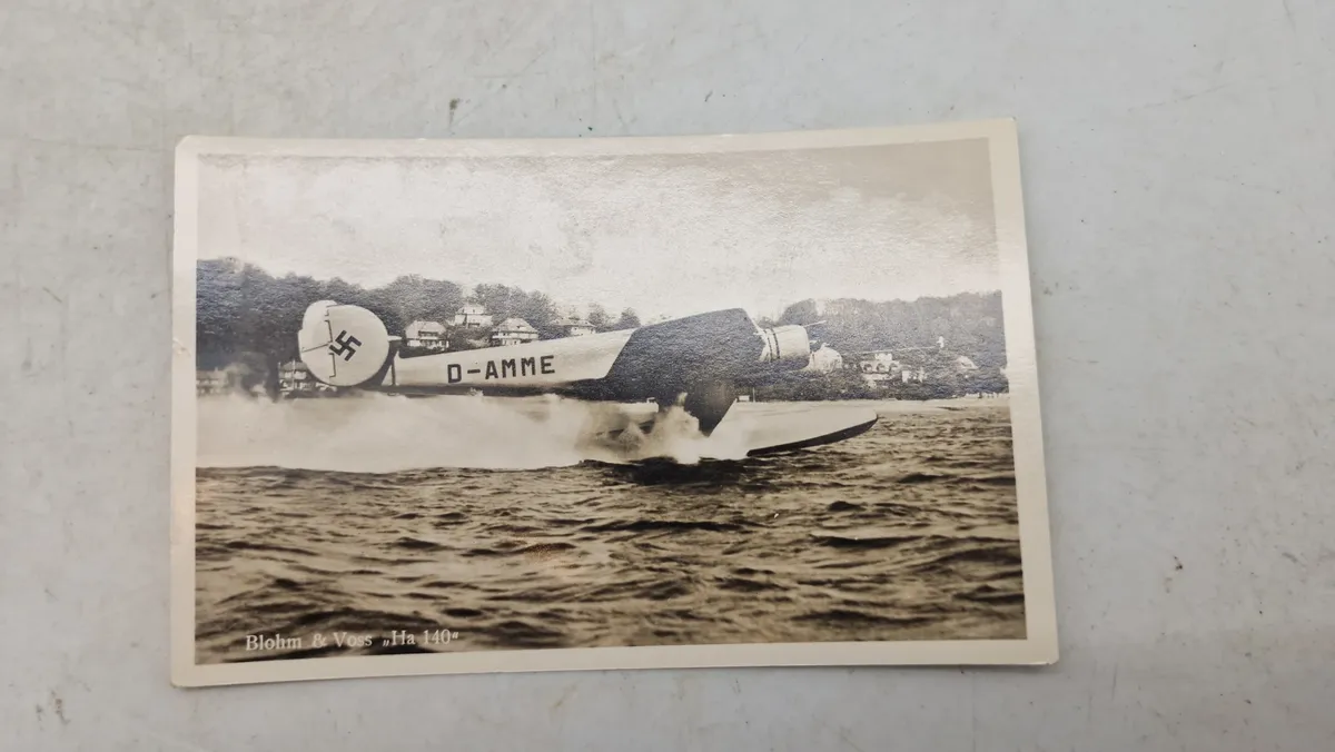 Tysk ww2 postkort, originalt