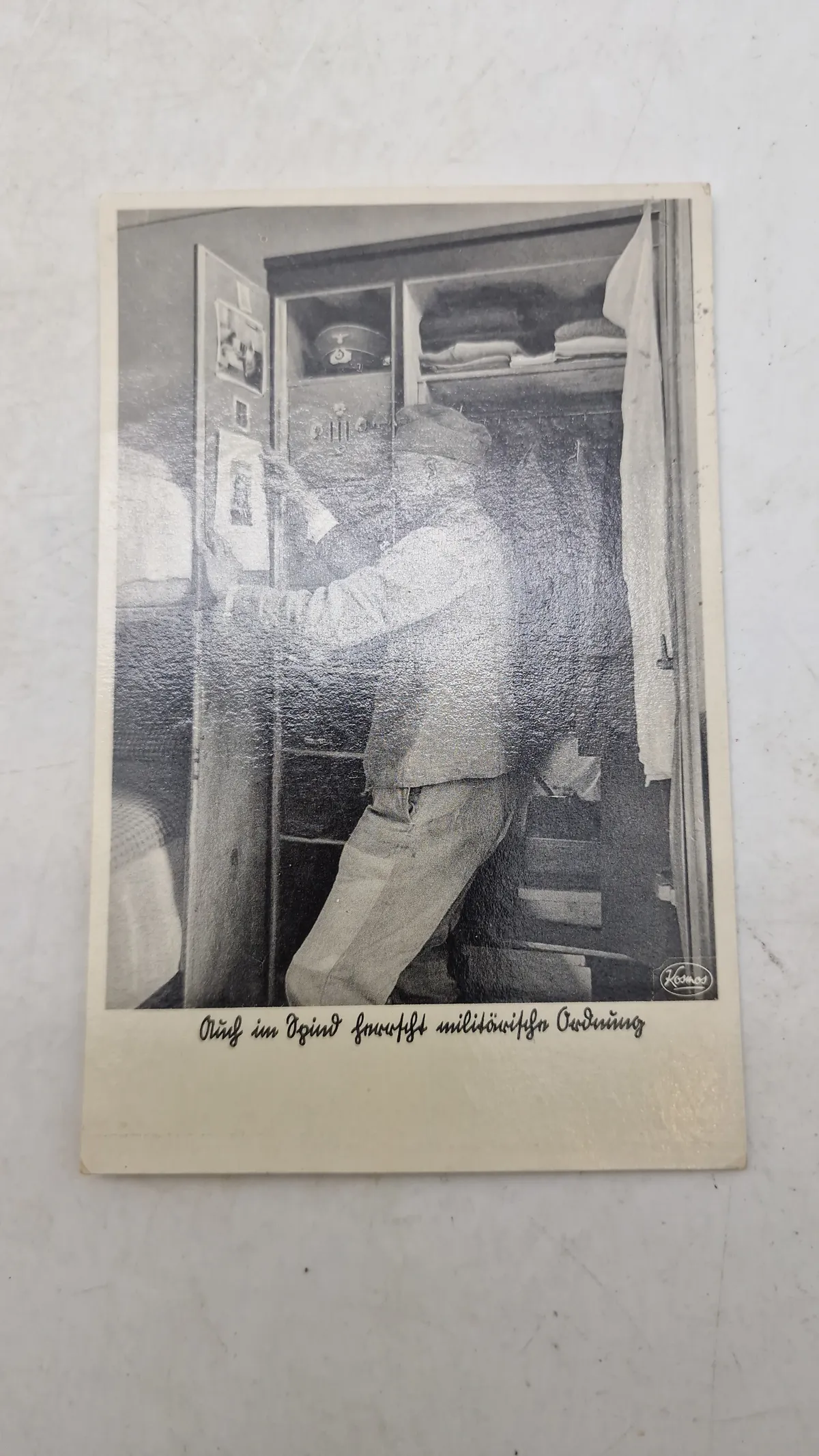 Tysk ww2 postkort, originalt