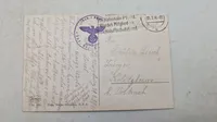 Tysk ww2 postkort, originalt