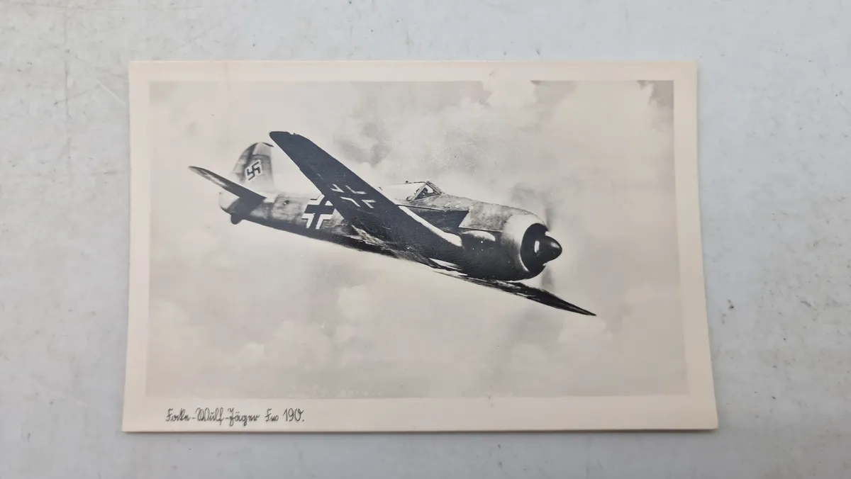 Tysk ww2 postkort, originalt