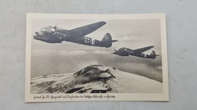 Tysk ww2 postkort, originalt