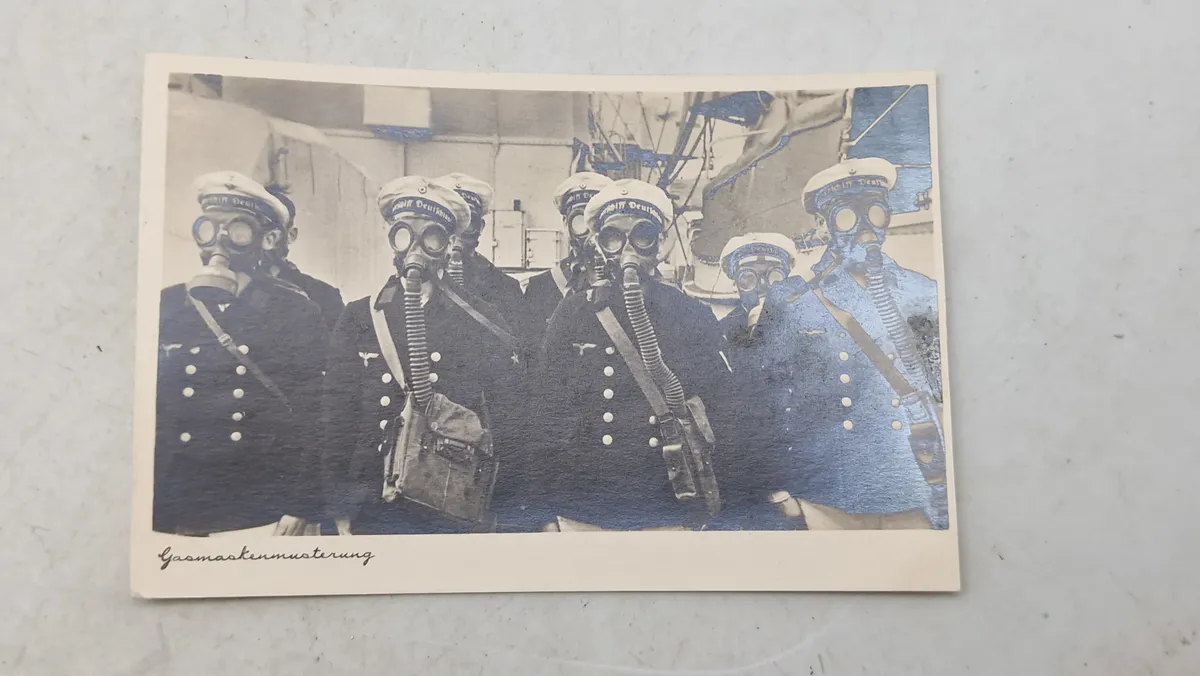 Tysk ww2 postkort, originalt