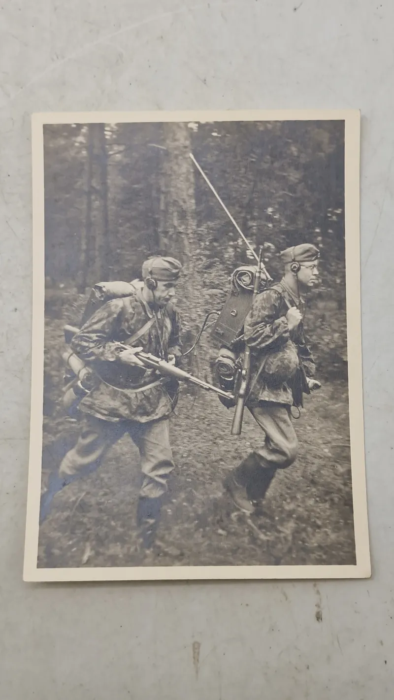 Tysk ww2 postkort, originalt