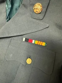 Original Amerikansk MP uniform fra Berliner brigaden, har også været i Vietnam