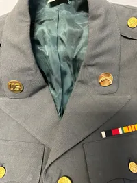 Original Amerikansk MP uniform fra Berliner brigaden, har også været i Vietnam