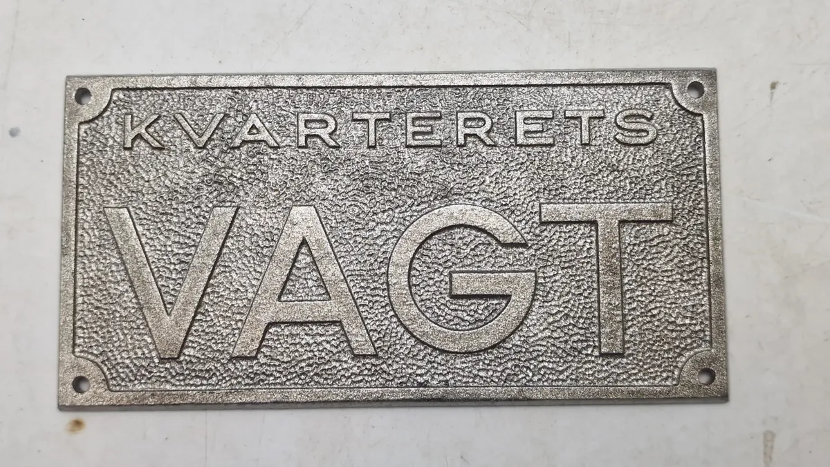Skilt, Kvarterets Vagt