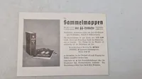 Tysk SS postkort, originalt