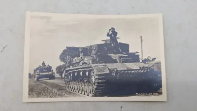 Tysk ww2 postkort, originalt