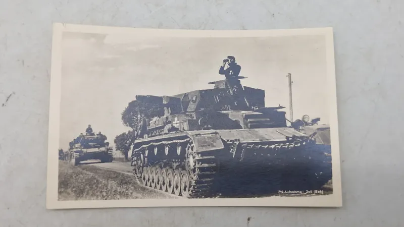 Tysk ww2 postkort, originalt
