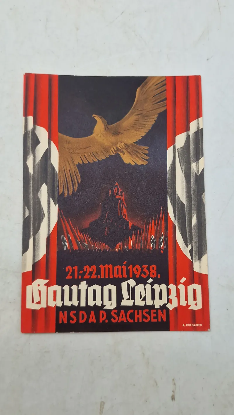 Tysk ww2 postkort, originalt