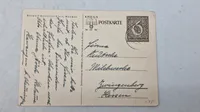 Tysk ww2 postkort, originalt