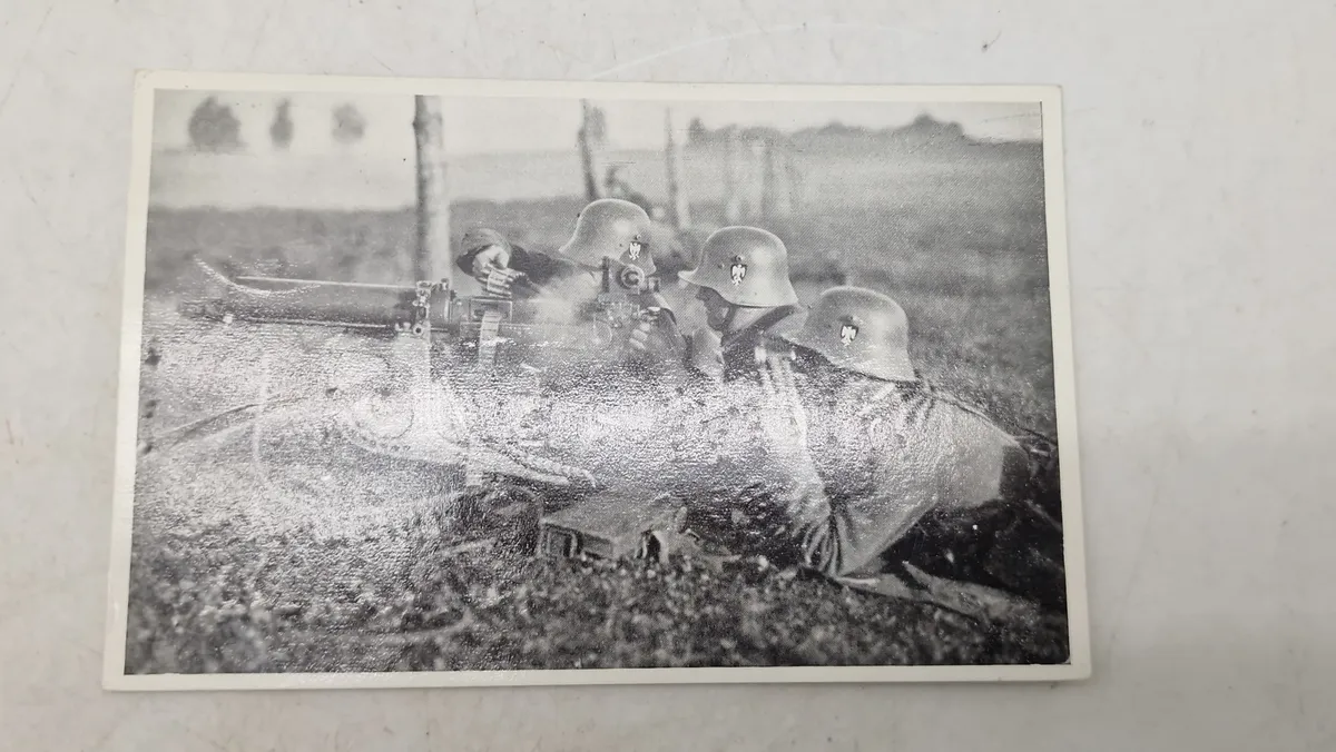 Tysk ww2 postkort, originalt