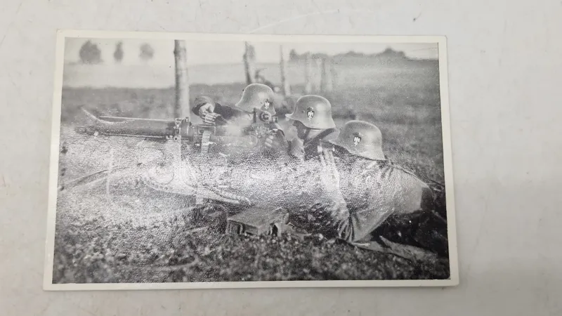 Tysk ww2 postkort, originalt