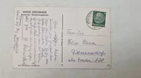 Tysk ww2 postkort, originalt