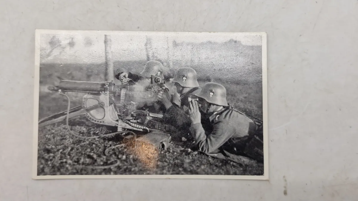 Tysk ww2 postkort, originalt