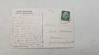 Tysk ww2 postkort, originalt