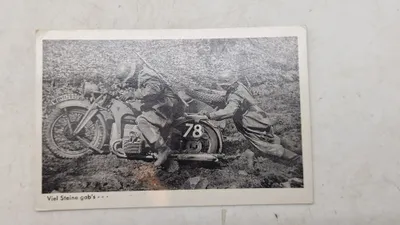 Tysk ww2 postkort, originalt