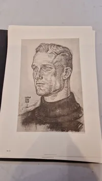 Mappe med SS plakater, optryk A3 størelse