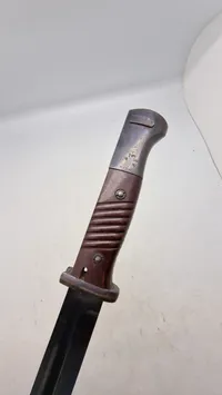 WW2 K98 bajonet uden Navn, kun waffenamt, original
