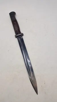 WW2 K98 bajonet uden Navn, kun waffenamt, original