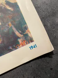 Originalt nationalt blad fra ww2